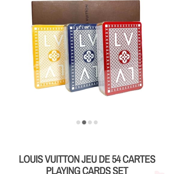 LV Jeu De Cartes Monogram Playing Card RARE QUEEN of HEARTS ❤️ - Picture 3 of 6